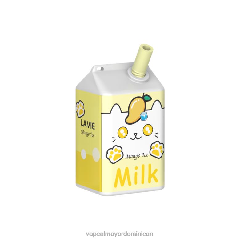 Productos De Vapeo Al Por Mayor TFX66178 LAVIE MILK 7000 bocanadas hielo de mango