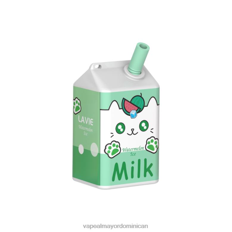 Vapeo Al Por Mayor TFX66185 LAVIE MILK 7000 bocanadas hielo de sandia