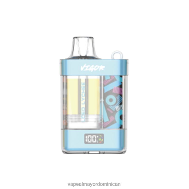 Vape Desechable TFX664 LAVIE VIGOR 15000 bocanadas lichi helado