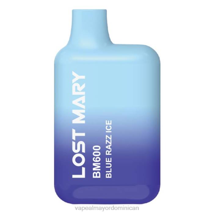 X82D351 - vape al mayor Dominican hielo azul LOST MARY BM600