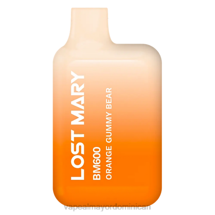 X82D367 - productos de vapeo al por mayor osito de goma naranja LOST MARY BM600