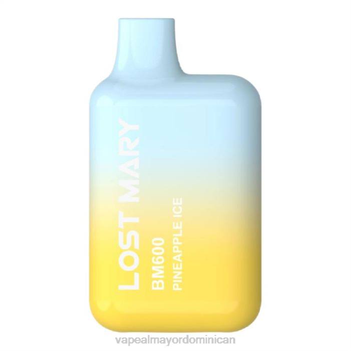 X82D368 - liquido de vape al por mayor en República Dominicana hielo de piña LOST MARY BM600