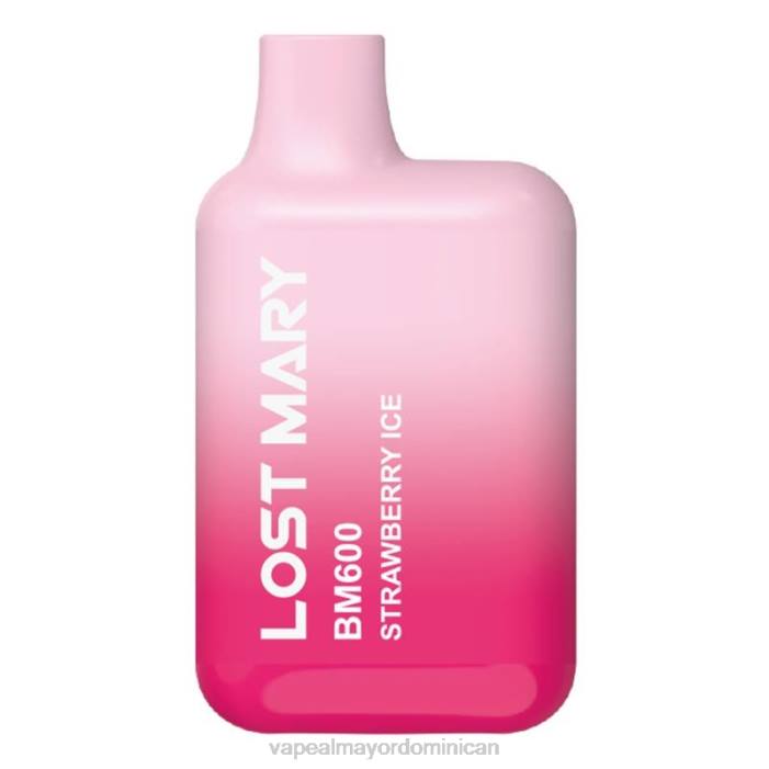 X82D374 - vape desechable hielo de fresa LOST MARY BM600