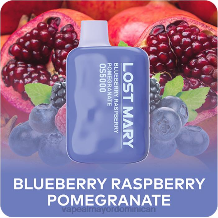 X82D487 - productos de vapeo al por mayor arándano frambuesa granada LOST MARY OS5000