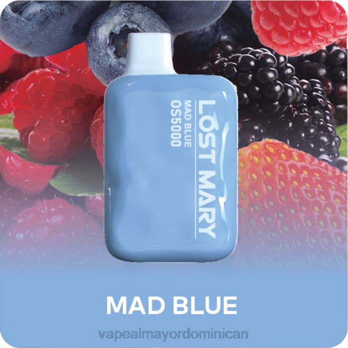 X82D493 - mayorista vapeo azul loco LOST MARY OS5000
