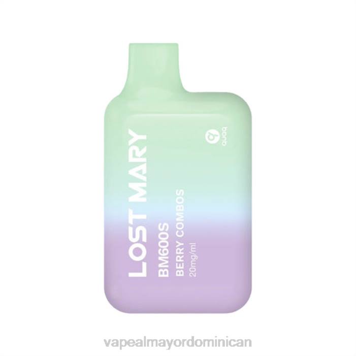 X82D412 - tienda de vapeo al por mayor combinaciones de bayas LOST MARY BM600S