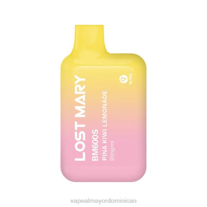 X82D414 - vape desechable limonada de piña y kiwi LOST MARY BM600S