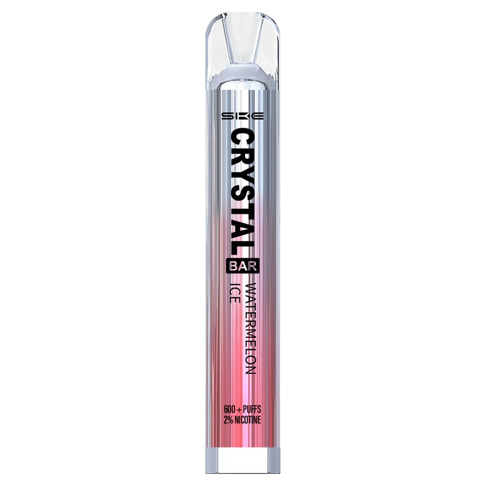 X82D261 - vape al mayor Dominican hielo de sandia SKE Crystal Bar vaporizador desechable 600 inhalaciones