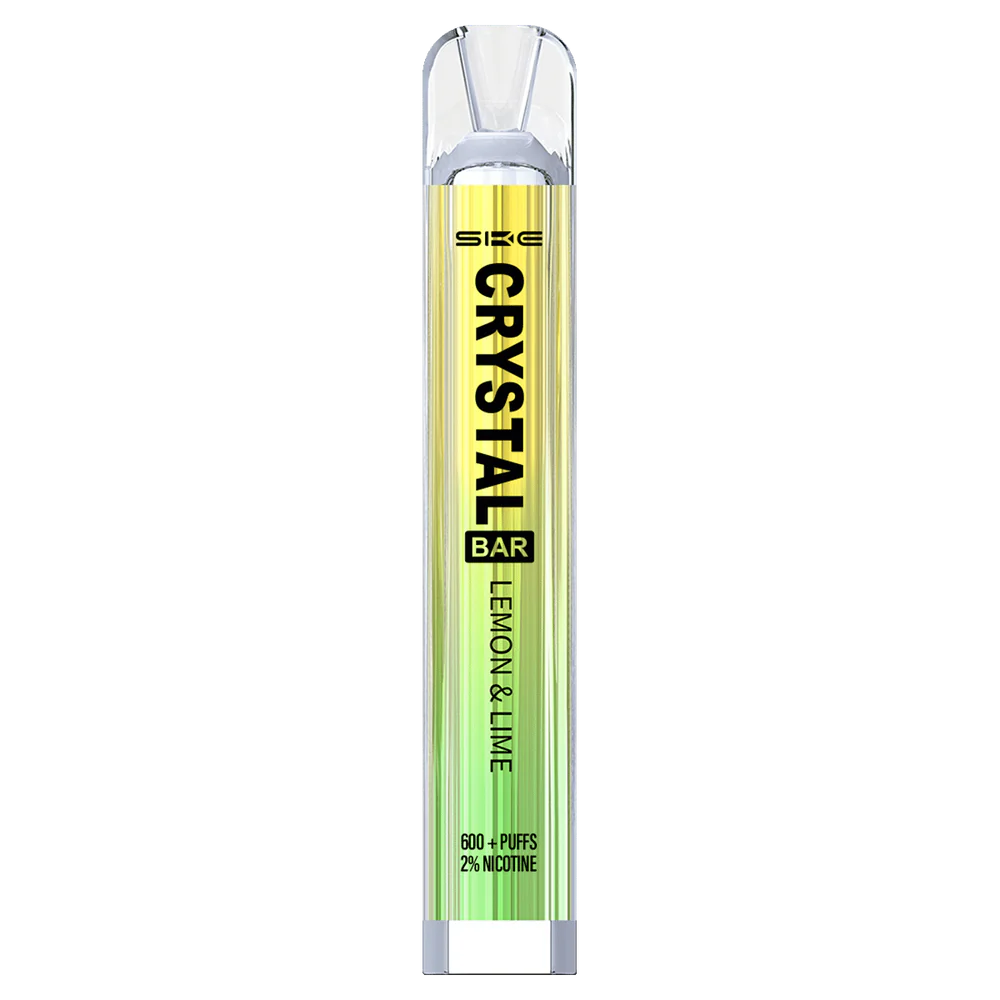 X82D262 - tienda de vapeo al por mayor Lima Limon SKE Crystal Bar vaporizador desechable 600 inhalaciones
