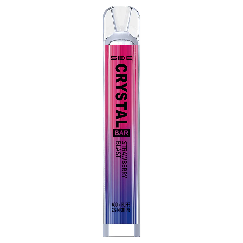 X82D263 - mayorista vapeo explosión de fresa SKE Crystal Bar vaporizador desechable 600 inhalaciones