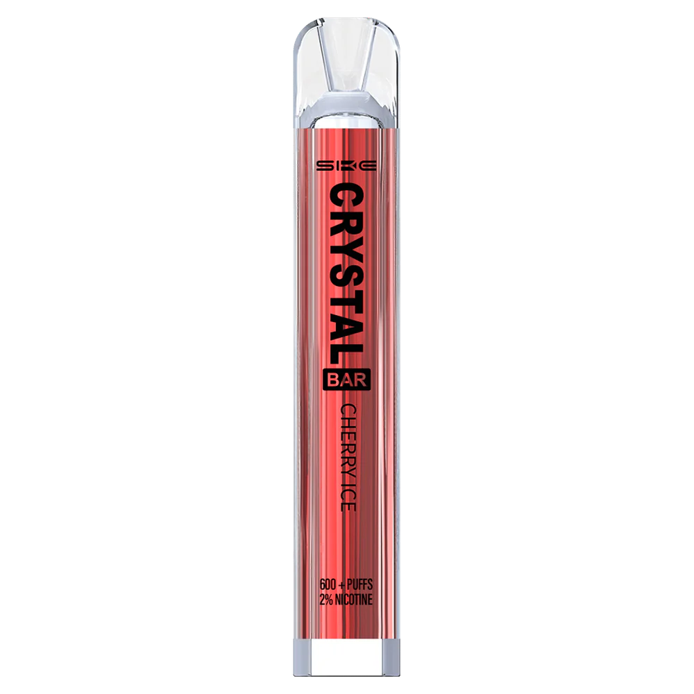 X82D269 - mayorista vape hielo de cereza SKE Crystal Bar vaporizador desechable 600 inhalaciones