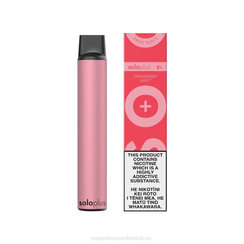 Distribuidor Vapeo Al Por Mayor 4DXD26 Solo Plus vaporizador desechable menta fresa