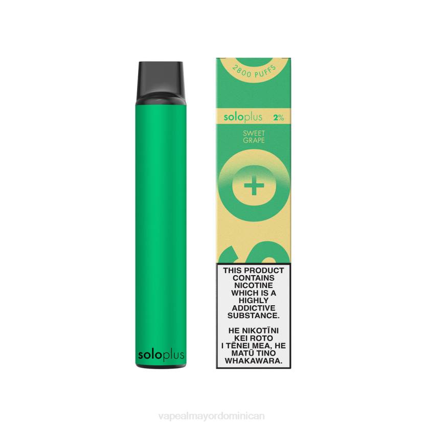 Mayorista Vape 4DXD40 Solo Plus colección paraíso vape desechable uva dulce