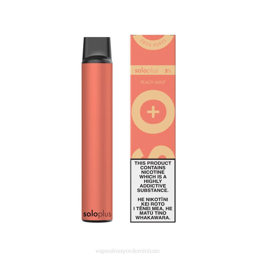 Mayorista Vapeo 4DXD23 Solo Plus vaporizador desechable menta durazno