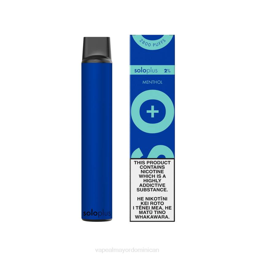 Tienda De Vapeo Al Por Mayor República Dominicana 4DXD32 Solo Plus vaporizador desechable mentol