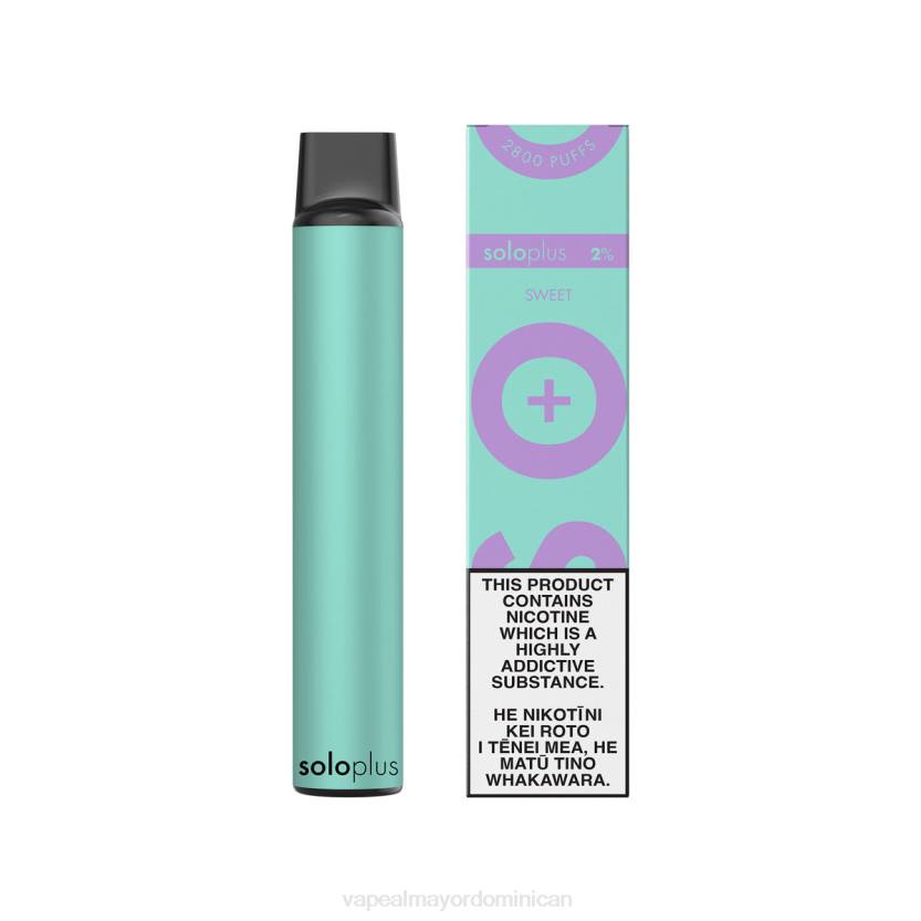 Vape Al Mayor Dominican 4DXD31 Solo Plus vaporizador desechable dulce