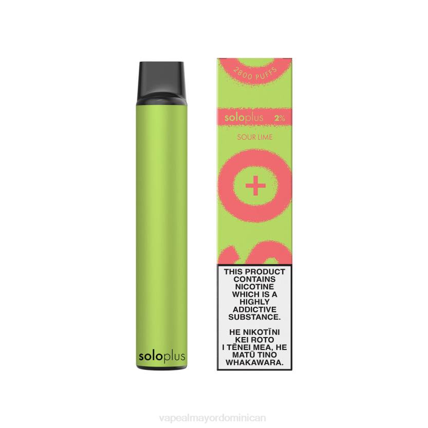Vape Desechable 4DXD34 Solo Plus vaporizador desechable lima agria