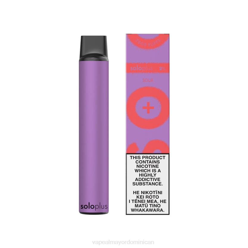 Vapeo Al Por Mayor 4DXD25 Solo Plus vaporizador desechable agrio