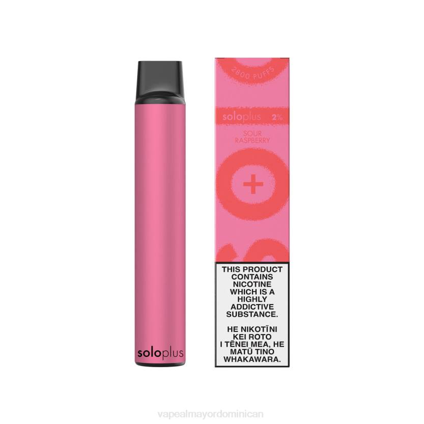Vapeo Al Por Mayor 4DXD35 Solo Plus vaporizador desechable frambuesa agria