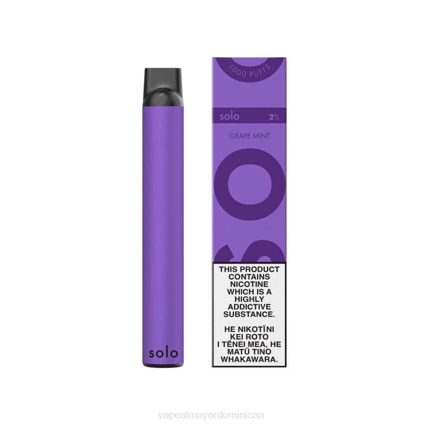 Tienda De Vapeo Al Por Mayor 4DXD7 Solo vaporizador desechable menta de uva