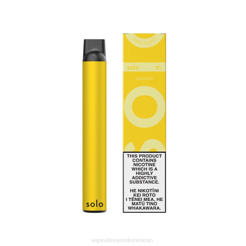 Vape Al Mayor Dominican 4DXD11 Solo vaporizador desechable banana