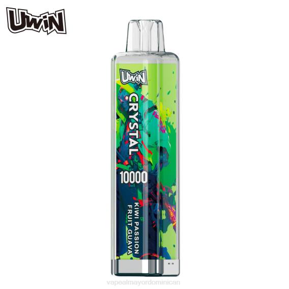Productos De Vapeo Al Por Mayor 0BJP8 UWIN CRYSTAL 10000 vaporizadores desechables kiwi maracuyá guayaba