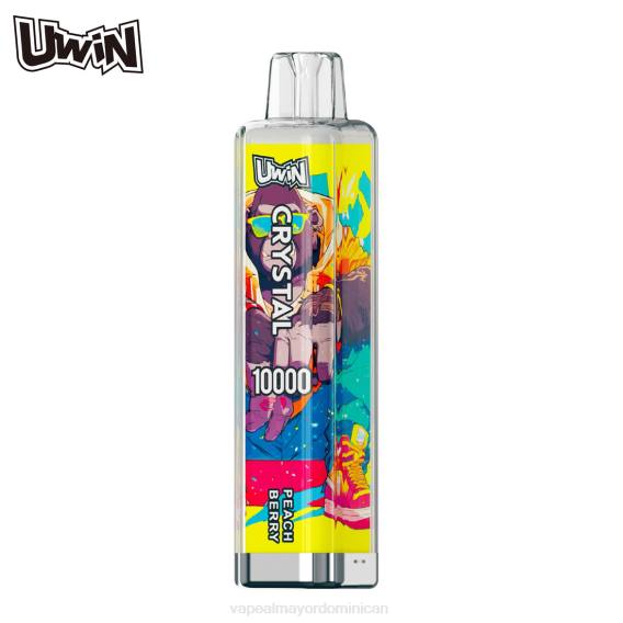 Tienda De Vapeo Al Por Mayor República Dominicana 0BJP12 UWIN CRYSTAL 10000 vaporizadores desechables baya de durazno