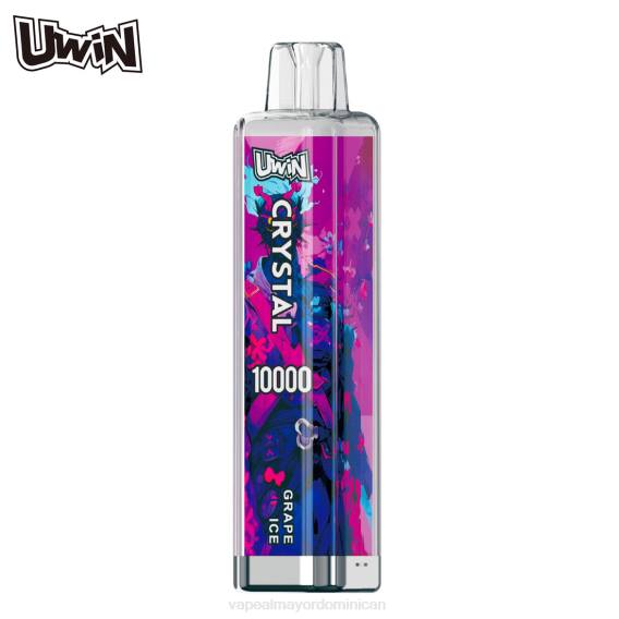 Tienda De Vapeo Al Por Mayor República Dominicana 0BJP2 UWIN CRYSTAL 10000 vaporizadores desechables hielo de uva