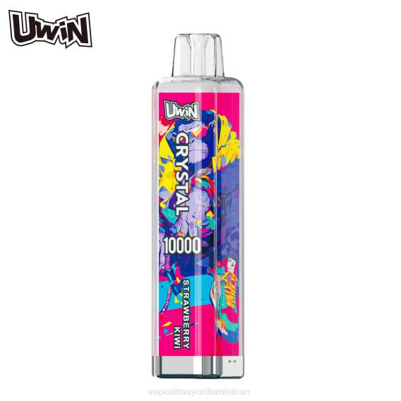 Vape Al Mayor Dominican 0BJP11 UWIN CRYSTAL 10000 vaporizadores desechables kiwi fresa