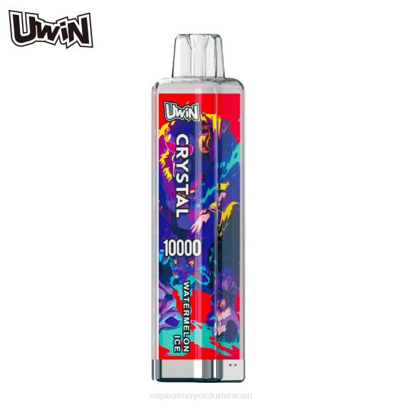 Vapeo Al Por Mayor 0BJP5 UWIN CRYSTAL 10000 vaporizadores desechables hielo de sandia