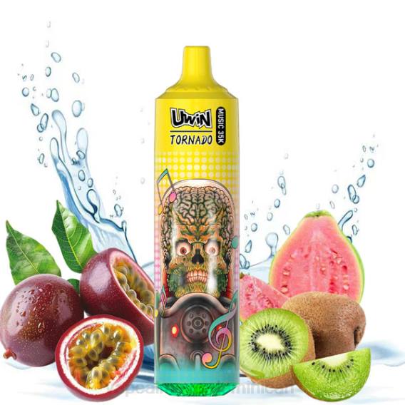 Mayorista Vapeo 0BJP23 UWIN CRYSTAL vaporizador desechable 35k kiwi maracuyá guayaba