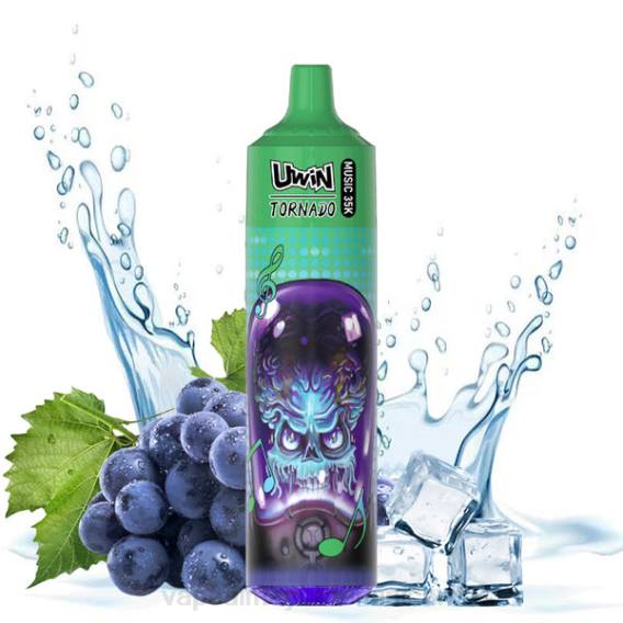 Tienda De Vapeo Al Por Mayor 0BJP17 UWIN CRYSTAL vaporizador desechable 35k hielo de uva