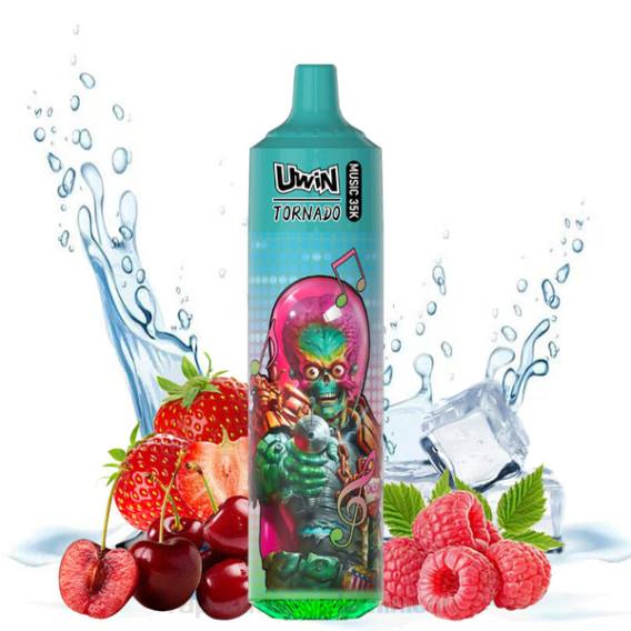 Tienda De Vapeo Al Por Mayor República Dominicana 0BJP22 UWIN CRYSTAL vaporizador desechable 35k fresa frambuesa cereza hielo