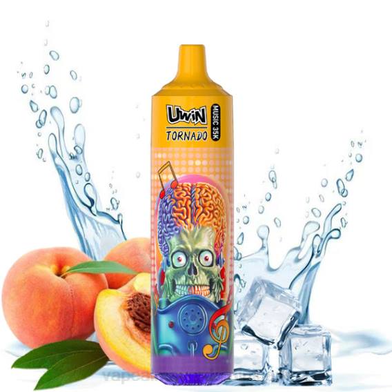 Vape Al Mayor Dominican 0BJP31 UWIN CRYSTAL vaporizador desechable 35k hielo de durazno de verano