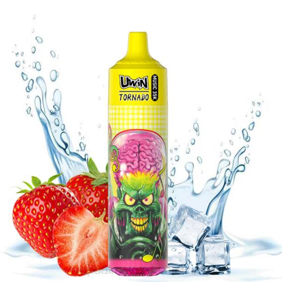 Vape Desechable 0BJP24 UWIN CRYSTAL vaporizador desechable 35k hielo de fresa