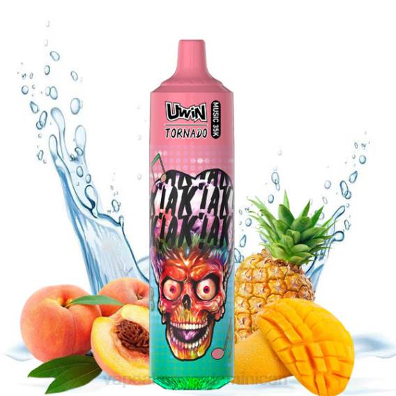Vapeo Al Por Mayor 0BJP25 UWIN CRYSTAL vaporizador desechable 35k durazno mango piña