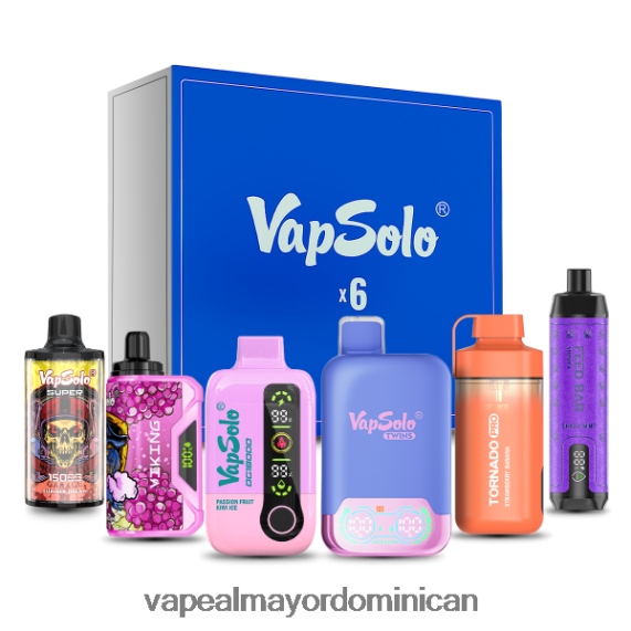 Liquido De Vape Al Por Mayor En República Dominicana 682PB0119 Vapsolo conjunto de caja sorpresa sabores aleatorios