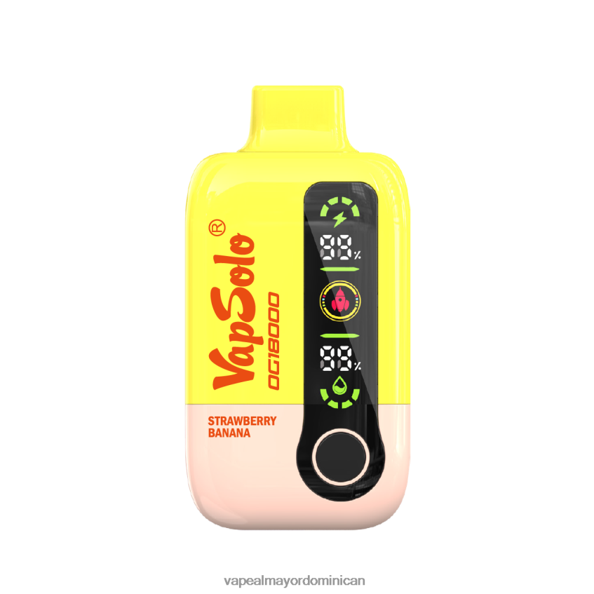 Productos De Vapeo Al Por Mayor DDL0P28 VapSolo dg18000 plátano fresa