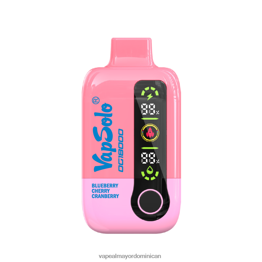 Vape Al Mayor Dominican DDL0P21 VapSolo dg18000 arándano cereza arándano