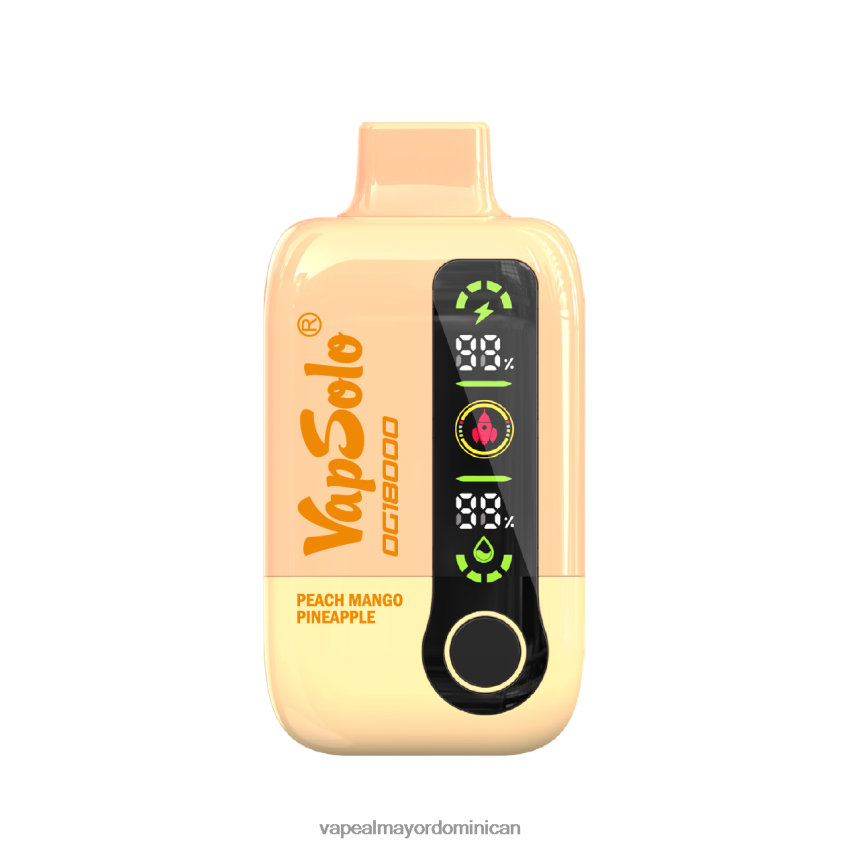 Vapeo Al Por Mayor DDL0P25 VapSolo dg18000 durazno mango piña