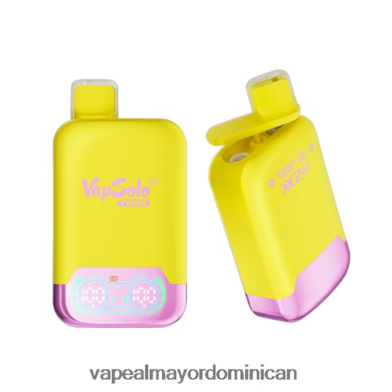 Distribuidor Vapeo Al Por Mayor 682PB0126 Vapsolo TWINS vaporizador desechable plátano fresa y cereza gaseosa