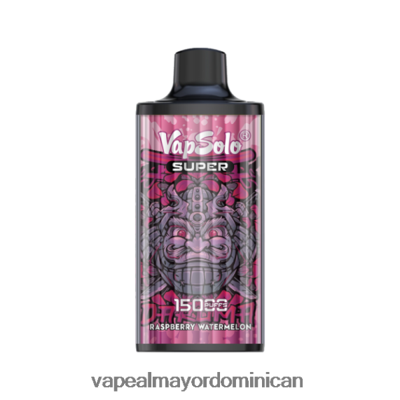 Mayorista Vapeo 682PB0113 Vapsolo SUPER vaporizador desechable sandía frambuesa