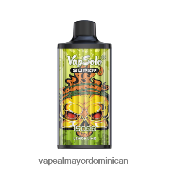 Tienda De Vapeo Al Por Mayor República Dominicana 682PB0112 Vapsolo SUPER vaporizador desechable lima limon