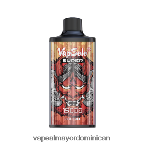 Vape Desechable 682PB0114 Vapsolo SUPER vaporizador desechable toro rojo