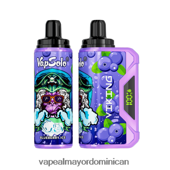 Mayorista Vape 682PB0130 Vapsolo VIKING vaporizador desechable arándano