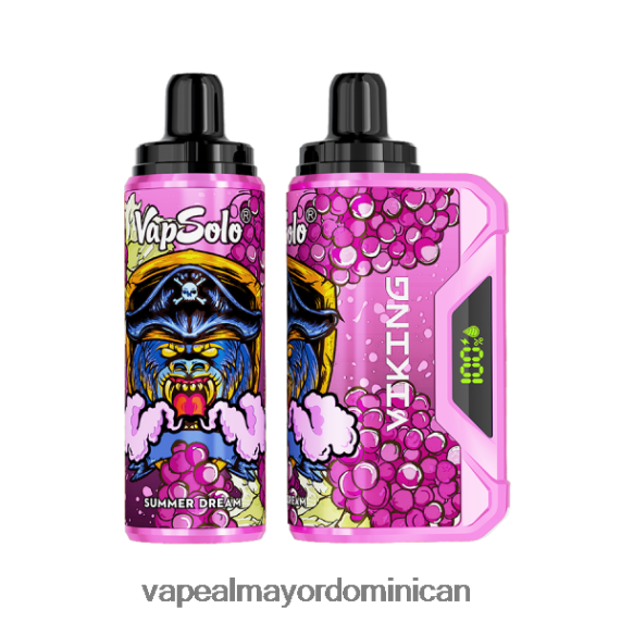 Vape Al Mayor Dominican 682PB0141 Vapsolo VIKING vaporizador desechable sueño de verano