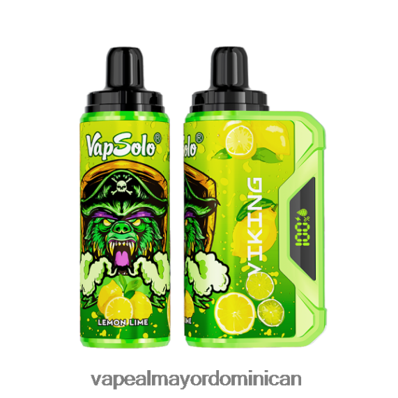 Vape Desechable 682PB0134 Vapsolo VIKING vaporizador desechable lima limon
