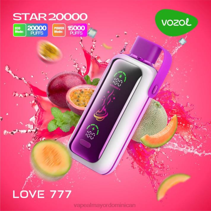 VOZOL STAR 20000 amor 777 FH6X12 Tienda De Vapeo Al Por Mayor República Dominicana