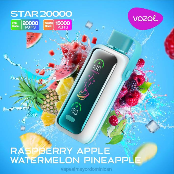 VOZOL STAR 20000 frambuesa manzana sandía piña FH6X18 Productos De Vapeo Al Por Mayor