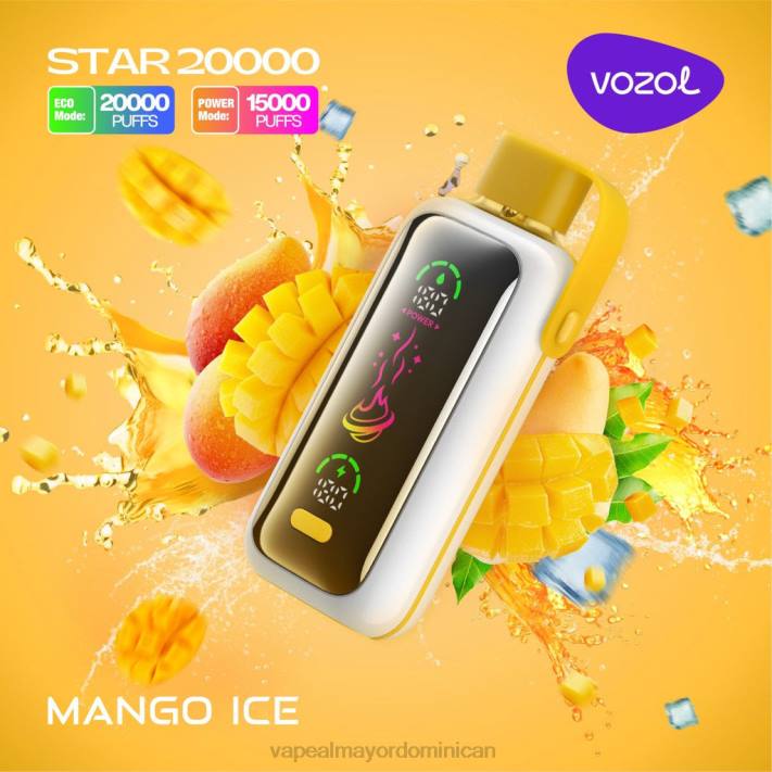VOZOL STAR 20000 hielo de mango FH6X13 Mayorista Vapeo